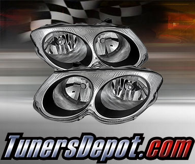 TD® Crystal Headlights (Chrome) - 99-04 Chrysler 300M