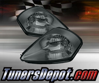 TD® Crystal Headlights (Smoke) - 00-05 Mitsubishi Eclipse