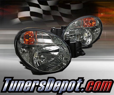 TD® Crystal Headlights (Smoke) - 02-03 Subaru Outback Sport