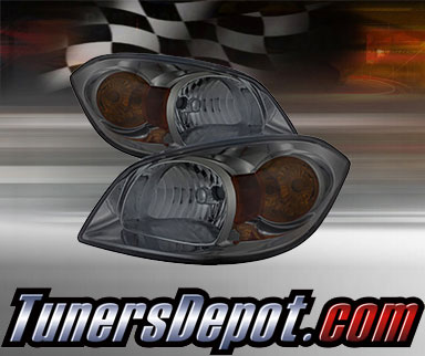 TD® Crystal Headlights (Smoke) - 05-06 Pontiac Pursuit