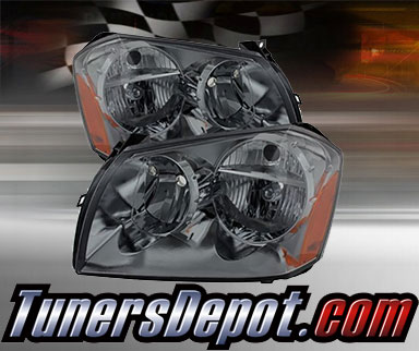 TD® Crystal Headlights (Smoke) - 05-07 Dodge Magnum