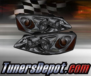 TD® Crystal Headlights (Smoke) - 05-10 Pontiac G6