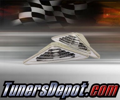 TD® Euro Style Side Marker Lights (Clear) - 98-07 Ford Focus