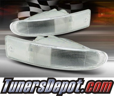 TD® Front Bumper Signal Lights (Clear) - 00-02 Mitsubishi Eclipse