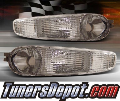 TD® Front Bumper Signal Lights (Clear) - 00-06 GMC Sierra Denali ONLY