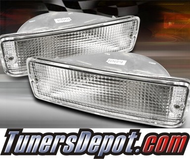 TD® Front Bumper Signal Lights (Clear) - 89-95 Toyota Pickup