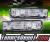 TD® Front Bumper Signal Lights (Clear) - 90-91 Acura Integra