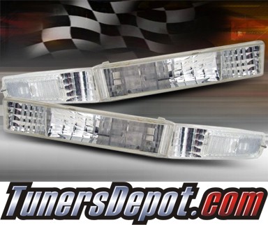 TD® Front Bumper Signal Lights (Clear) - 92-96 Honda Prelude