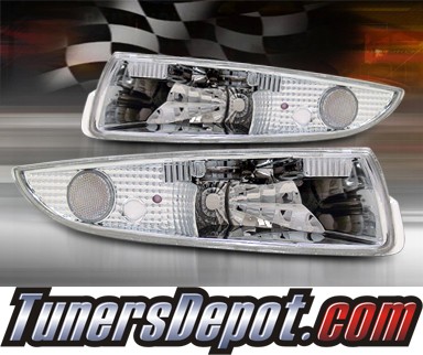 TD® Front Bumper Signal Lights (Clear) - 93-02 Chevy Camaro