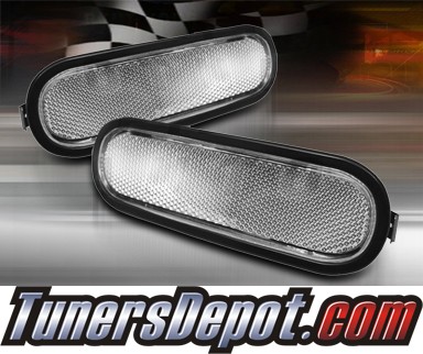 TD® Front Bumper Signal Lights (Clear) - 93-97 Honda Del Sol