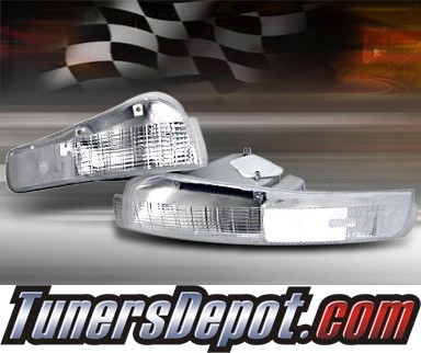 TD® Front Bumper Signal Lights (Clear) - 93-97 Pontiac Firebird