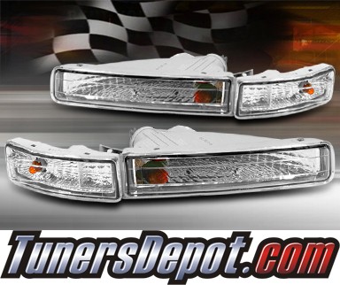 TD® Front Bumper Signal Lights (Clear) - 95-97 Lexus LS400