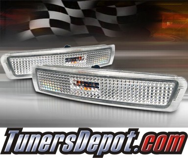 TD® Front Bumper Signal Lights (Clear) - 96-02 BMW Z3 Roadster