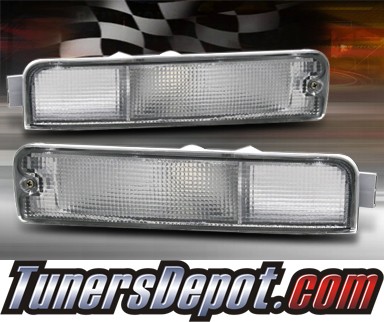 TD® Front Bumper Signal Lights (Clear) - 96-02 Nissan Pathfinder