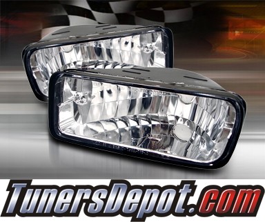 TD® Front Bumper Signal Lights (Euro Clear) - 85-92 Chevy Camaro