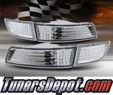 TD® Front Bumper Signal Lights (Euro Clear) - 91-95 Toyota MR2 MR-2