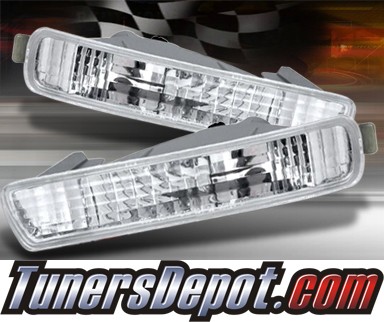 TD® Front Bumper Signal Lights (Euro Clear) - 94-95 Honda Accord