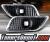 TD® Front Bumper Signal Lights (JDM Black) - 00-06 Ford Focus