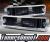 TD® Front Bumper Signal Lights (JDM Black) - 90-91 Honda Civic