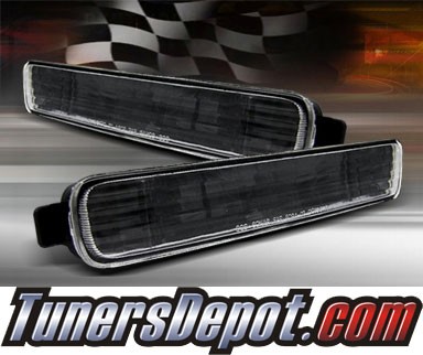 TD® Front Bumper Signal Lights (JDM Black) - 94-95 Honda Accord