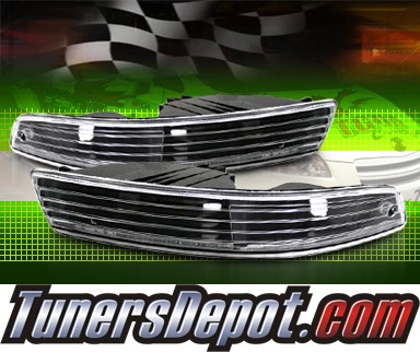 TD® Front Bumper Signal Lights (JDM Black) - 94-97 Acura Integra