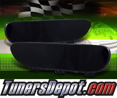 TD® Front Bumper Signal Lights (JDM Black) - 99-03 BMW 328ci E46 2dr. (Inlc. Convertible)