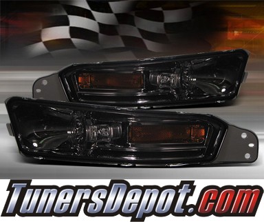 TD® Front Bumper Signal Lights (Smoke) - 05-09 Ford Mustang 