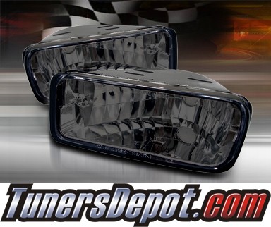 TD® Front Bumper Signal Lights (Smoke) - 85-92 Chevy Camaro