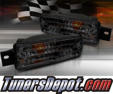 TD® Front Bumper Signal Lights (Smoke) - 88-91 BMW 325is E30