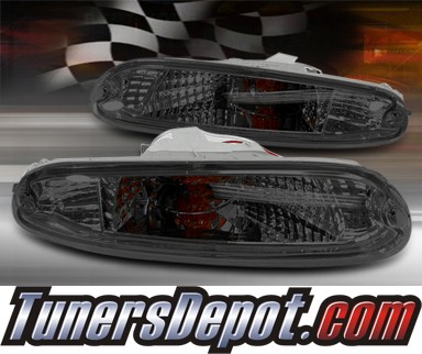 TD® Front Bumper Signal Lights (Smoke) - 90-97 Mazda Miata MX-5 MX5