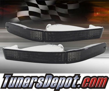 TD® Front Bumper Signal Lights (Smoke) - 92-96 Honda Prelude