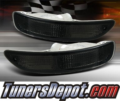 TD® Front Bumper Signal Lights (Smoke) - 93-97 Toyota Corolla