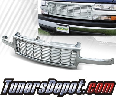 TD® Front Grill Grille (Chrome) - 00-06 Chevy Tahoe