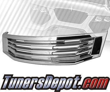 TD® Front Grill Grille (Chrome) - 08-10 Honda Accord 4dr (M Style)