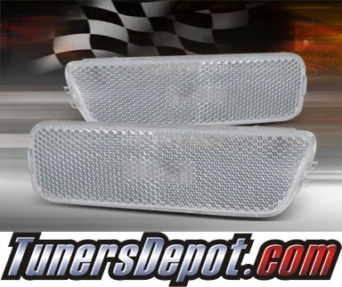 TD® Front Side Bumper Signal Lights (Clear) - 99-05 VW Volkswagen Jetta IV