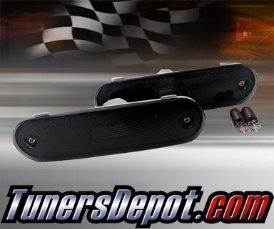 TD® Front or Rear Bumper Side Marker Lights (Smoke) - 90-97 Mazda Miata MX-5 MX5