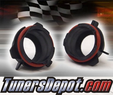 TD® HID Bulb Holder Brackets - BMW 88-96 5 series E34