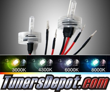 TD® HID Kit Replacement Bulbs - 6000K Universal 880 Super White