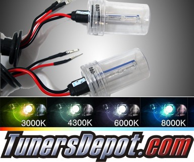 TD® HID Kit Replacement Bulbs - 8000K Universal 880 Blue