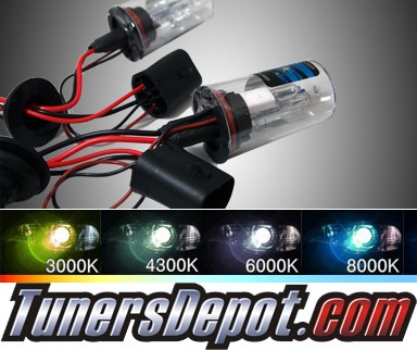 TD® HID Kit Replacement Bulbs - 8000K Universal 9007 Blue