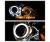 TD® Halo Projector Headlights (Chrome) - 00-02 Mercedes Benz ML55 AMG W163