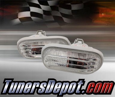 TD® JDM Style Side Marker Lights (Clear) - 92-95 Honda Civic