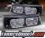 TD® LED Front Bumper Signal Lights (JDM Black) - 03-06 Chevy Silverado