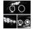 TD® LED Halo Projector Headlights (Black) - 05-06 Pontiac Pursuit
