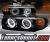 TD® LED Halo Projector Headlights (Black) - 95-01 BMW 740i E38 7 series