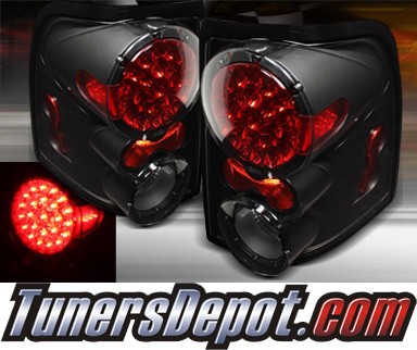 TD® LED Tail Lights (Black) - 02-05 Ford Explorer 4dr