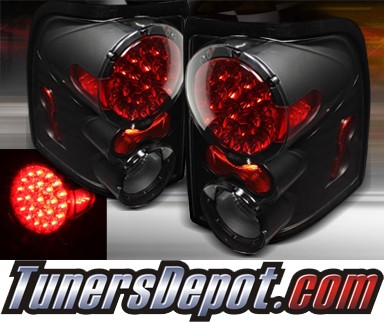 TD® LED Tail Lights (Black) - 02-05 Mercury Mountaineer