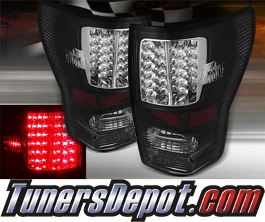 TD® LED Tail Lights (Black) - 07-12 Toyota Tundra (Version 2)
