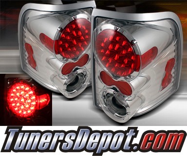 TD® LED Tail Lights (Chrome) - 02-05 Mercury Mountaineer