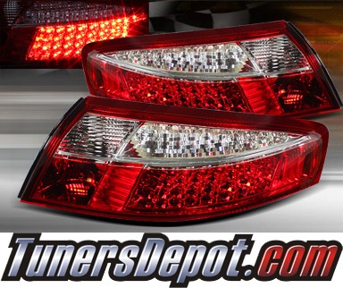 TD® LED Tail Lights (Red/Clear) - 99-04 Porsche 911 (Inc. Convertible)